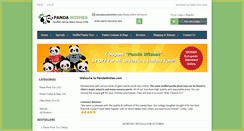 Desktop Screenshot of pandawishes.com